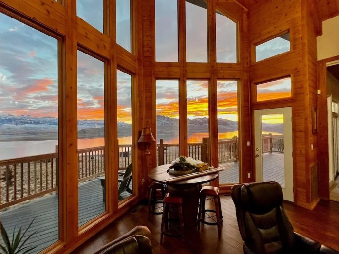 living room view